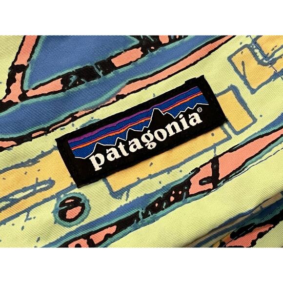 NWT Patagonia Baggies Shorts 5” Men's XL High Hopes Geo Salamander Green SWIM - Picture 4 of 5